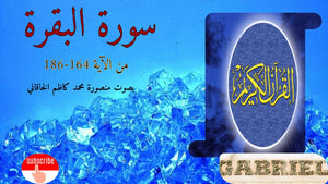 سورة البقرة من الآية 164-186 بصوت منصورة محمد كاظم الخاقاني